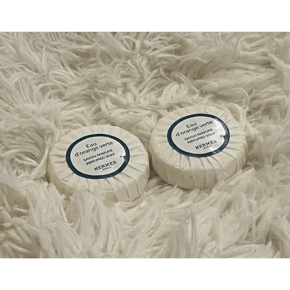 Hermes Eau D'Orange Verte Perfumed Soap (Set of 2) - Picture 3 of 16